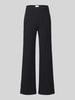 SEDUCTIVE Regular Fit Weite Hose aus Viskose-Mix Modell 'KIMBERLEY' Black