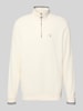 Barbour Slim Fit Sweatshirt aus reiner Baumwolle Modell 'ROSFORD' Sand