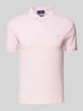 Polo Ralph Lauren Poloshirt mit Label-Stitching Rosa