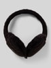 Barts Ohrenwärmer mit Zopfmuster Modell 'Monique' Black