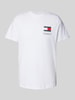 Tommy Jeans T-shirt z nadrukiem z logo Biały