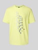 BOSS Green Regular Fit T-Shirt aus Baumwoll-Mix Modell 'GRX ZONE' Hellgruen