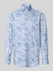 OLYMP Luxor comfort fit zakelijk overhemd van pure katoen model 'New Kent' Wit