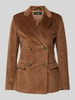 Weekend Max Mara Blazer met reverskraag, model 'KATANGA' Hazelnoot