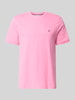Tommy Hilfiger t-shirt o kroju regular fit z czystej bawełny ' Mocnoróżowy