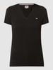 Tommy Jeans T-shirt met stretch  Zwart