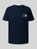 Tommy Jeans Regular Fit T-Shirt aus reiner Baumwolle Marine