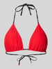 HUGO Bikini-Oberteil in Triangel-Form Modell 'PURE' Rot