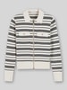 Tommy Hilfiger Regular Fit Strickjacke mit Brusttaschen Weiss