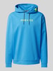 FIRE + ICE Hoodie met capuchon, model 'CADELL' Metallic blauw