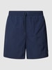 Guess Badehose mit Label-Details Marine