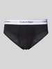 Calvin Klein Underwear Slip met label in band in set van 3 stuks Zwart