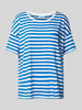 Marc O'Polo Denim T-shirt met ronde hals Koningsblauw