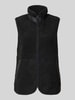 Didriksons Regular Fit Weste mit Strukturmuster Modell 'Siv' Black