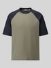 ONLY & SONS t-shirt o kroju relaxed fit z czystej bawełny model 'HEATON' Oliwkowy