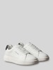 CK Calvin Klein Sneakers van echt rundleer model 'CHUNKY CUPS' Wit