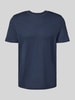 MCNEAL Regular Fit T-Shirt mit Rundhalsausschnitt Dunkelblau