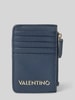 VALENTINO BAGS Kaartenhouder met ritsvak, model 'BRIXTON' Marineblauw