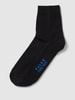 Falke Socken mit elastischem Rippenbündchen Modell 'Cool Kick' Black