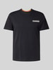 Napapijri T-Shirt mit Label-Print Modell 'SOVANA' Black