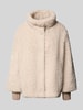 WHITE LABEL Jacke mit Teddyfell Ecru