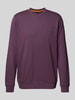 BOSS Orange Sweatshirt mit Label-Stitching Modell 'Westart' Purple