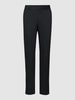 HUGO Slim fit pantalon met scheerwol, model 'Hesten' Antraciet