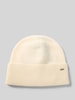 BOSS Muts van kasjmier, model 'LONESTA' Offwhite