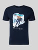 Polo Ralph Lauren T-shirt met labelprint Marineblauw