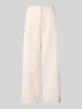 Selected relaxed fit corduroy broek van katoenmix model 'ROJA' Offwhite