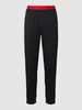 HUGO CLASSIFICATION Sweatpants mit elastischem Logo-Bund Modell 'Linked' Black