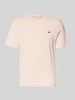 Lacoste Regular Fit T-Shirt aus reiner Baumwolle Hellrosa