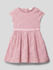 s.Oliver RED LABEL Kleid mit Lochstickerei Hellrosa