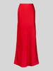 Vila High Waist Rock mit elastischem Bund Modell 'SAHRA' Rot
