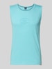 LERROS Tanktop mit Statement-Print und Rundhalsausschnitt Tuerkis