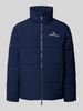 SERGIO TACCHINI Gewatteerd jack met opstaande kraag, model 'NILO' Marineblauw