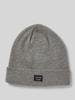 Jack & Jones Beanie met labeldetail Middengrijs gemêleerd