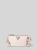 Guess Handtas met labelapplicatie, model 'LATONA' Roze