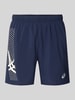 ASICS TIGER Regular Fit Shorts mit integriertem Slip Modell 'ICON' Dunkelblau