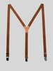 LLOYD Men's Belts Hosenträger mit Leder-Badge Cognac