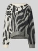 Vero Moda Pullover met ronde hals, model 'KAI' Lichtgrijs