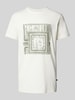 Matinique T-Shirt mit Motiv-Print Modell 'Jeramy' Offwhite