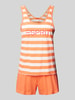 Esprit Szorty od piżamy z elastycznym pasem model ‘MIA’ Koralowy