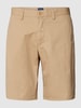 Gant Relaxed Fit Chino-Shorts mit Eingrifftaschen Modell 'SUMMER' Beige