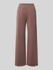 Liu Jo Sport Wide Fit Hose aus Viskose-Mix mit elastischem Bund Altrosa
