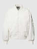Calvin Klein Jeans Jacke mit Label-Details Ecru