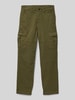 Name It Regular Fit Cargohose mit Label-Detail Modell 'RYAN' Oliv