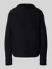 Selected Femme Regular Fit Strickpullover aus Baumwoll-Mix Modell 'SELMA' Black