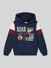 s.Oliver RED LABEL Regular Fit Sweatshirt aus Baumwoll-Mix Marine
