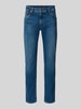bugatti Regular Fit Jeans mit Eingrifftaschen Dunkelblau